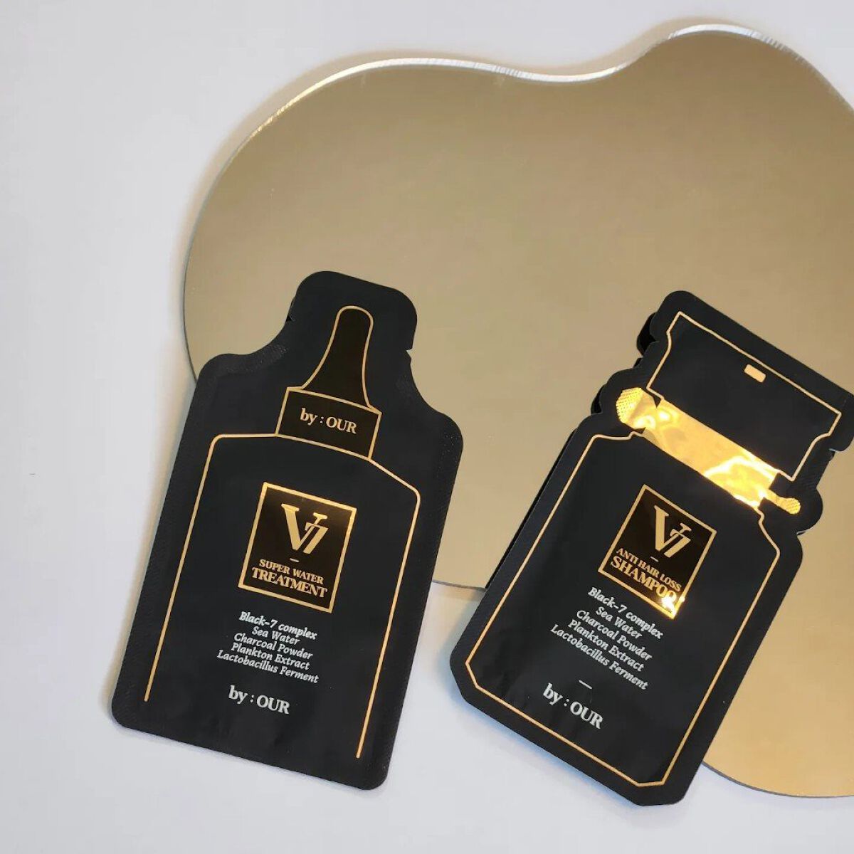 V7 スーパーウォーター トリートメント/by : OUR/洗い流すヘアトリートメントを使ったクチコミ（1枚目）