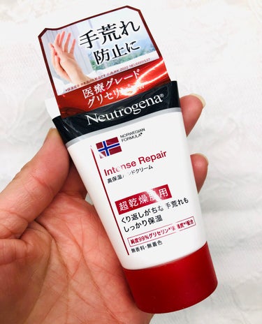 インテンスリペア ハンドクリーム/Neutrogena/ハンドクリームを使ったクチコミ（1枚目）