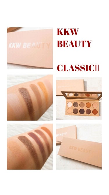 CLASSIC II EYESHADOW PALETTE/KKW BEAUTY/パウダーアイシャドウを使ったクチコミ（1枚目）