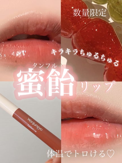 ウォンジョンヨ フォンダンリップ/Wonjungyo/口紅を使ったクチコミ(1枚目)