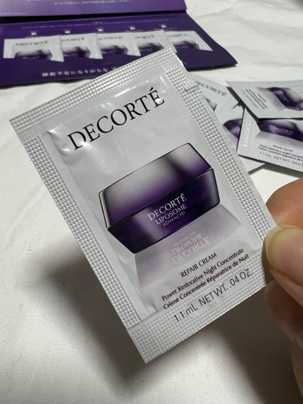 リポソーム アドバンスト リペアクリーム/DECORTÉ/フェイスクリームを使ったクチコミ(2枚目)