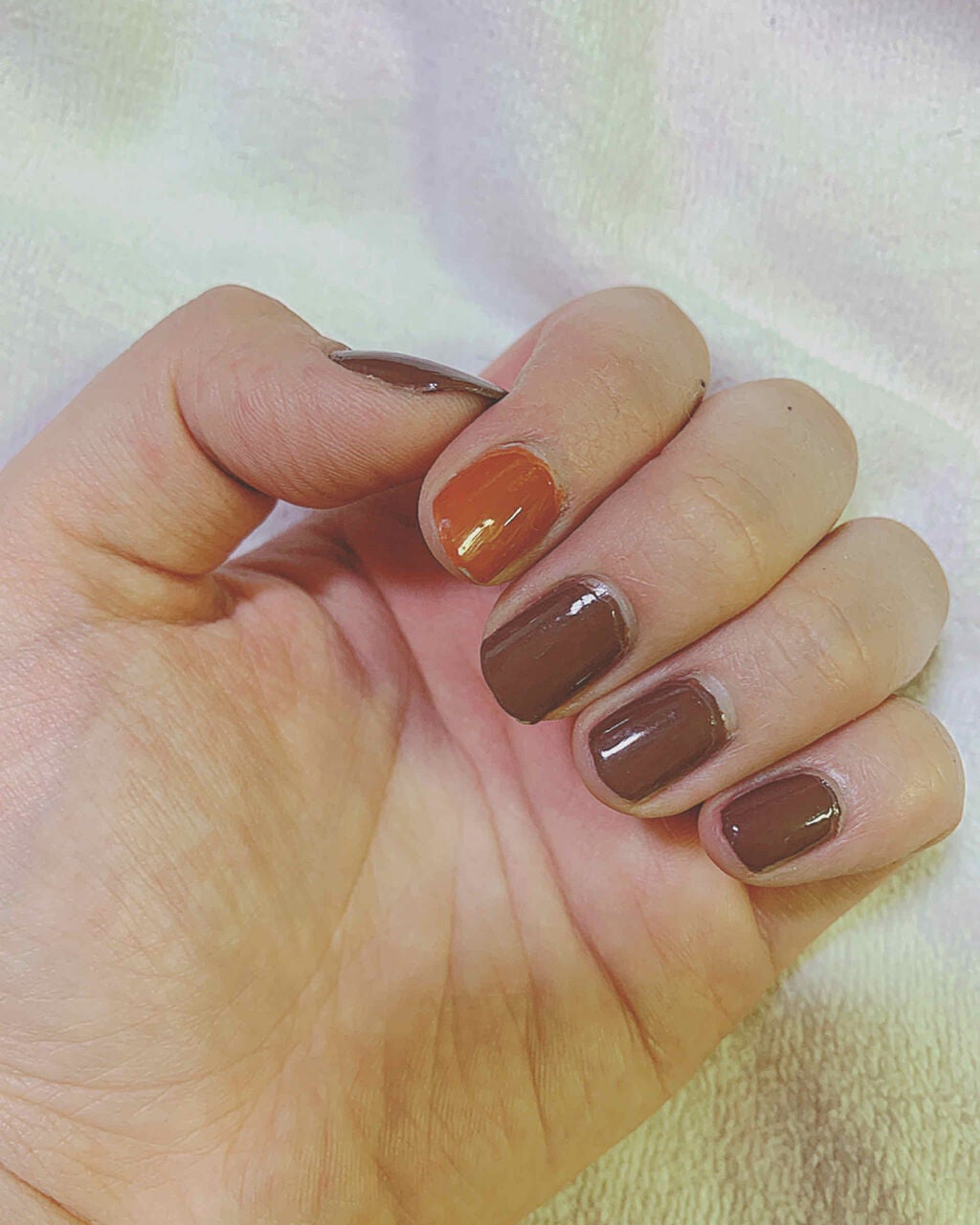 カラフルネイルズ/キャンメイク/マニキュアを使ったクチコミ(1枚目)