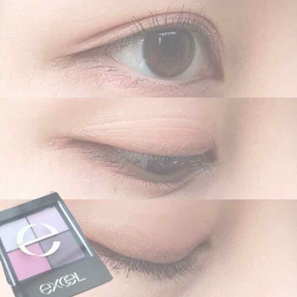 リアルクローズシャドウ/excel/アイシャドウパレットを使ったクチコミ（1枚目）