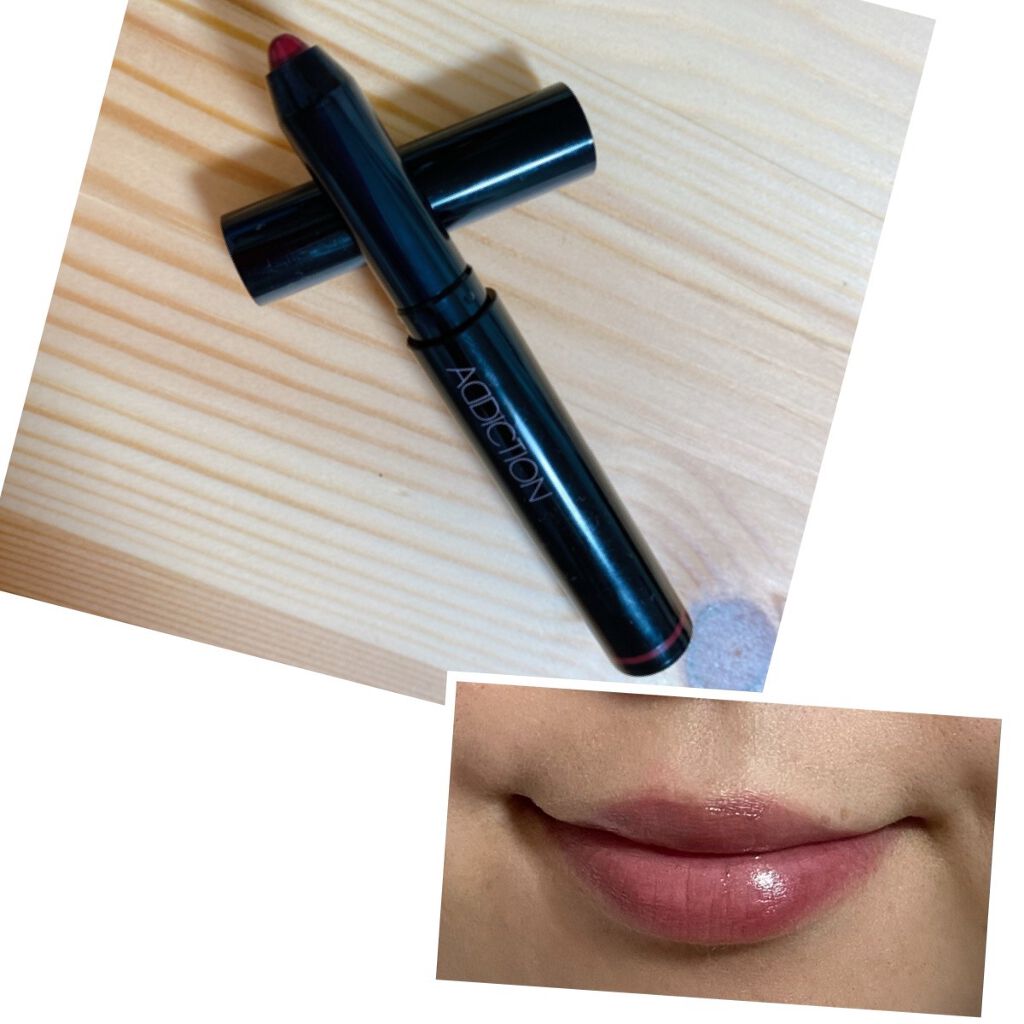 リップクレヨン 008 Saffron サフラン/ADDICTION/口紅を使ったクチコミ（1枚目）