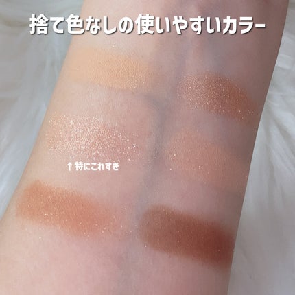 アイ ヴィーガン シアーパレット/AMUSE/アイシャドウパレットを使ったクチコミ(5枚目)