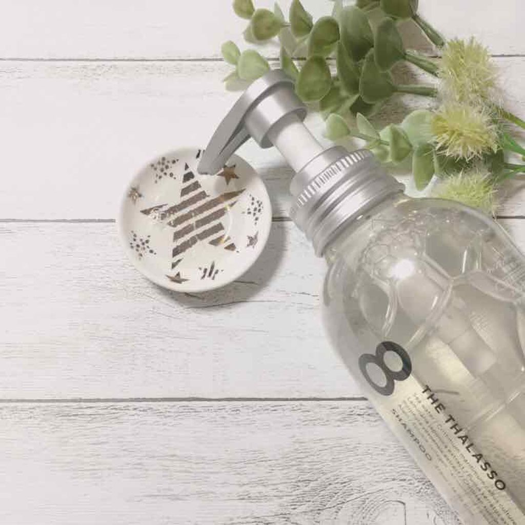 [旧商品]クレンジングリペア＆モイスト 美容液シャンプー／ディープリペア＆アクアモイスト 美容液トリートメント/エイトザタラソ/市販シャンプーを使ったクチコミ（2枚目）