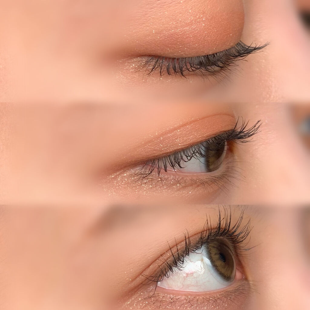 MD インスパイアロングラッシュ カーリングマスカラ/mude./マスカラを使ったクチコミ（3枚目）