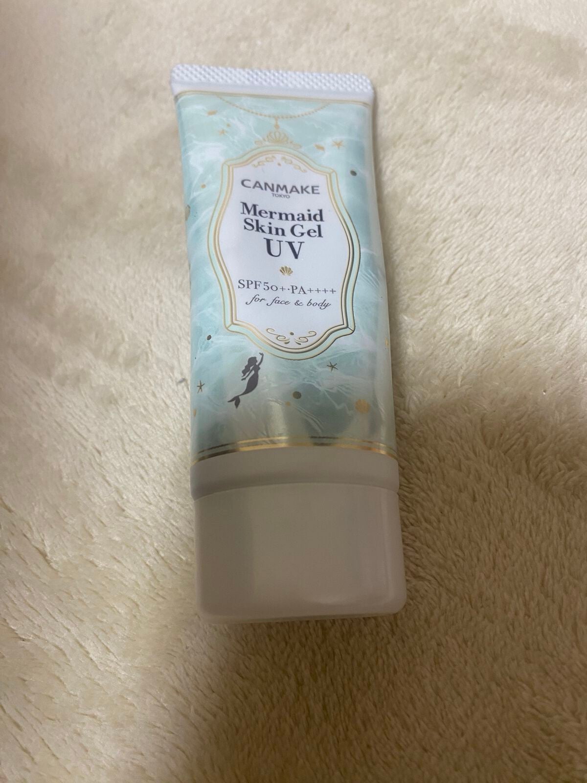 マーメイドスキンジェルUV/キャンメイク/日焼け止めジェルを使ったクチコミ(1枚目)