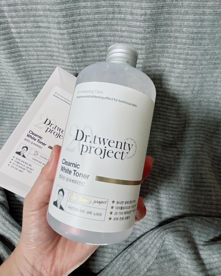 クリアニックホワイトトナー/Dr.Twenty Project/化粧水を使ったクチコミ(4枚目)