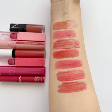 ジューシーラスティングティント/rom&nd/リップティントを使ったクチコミ(5枚目)