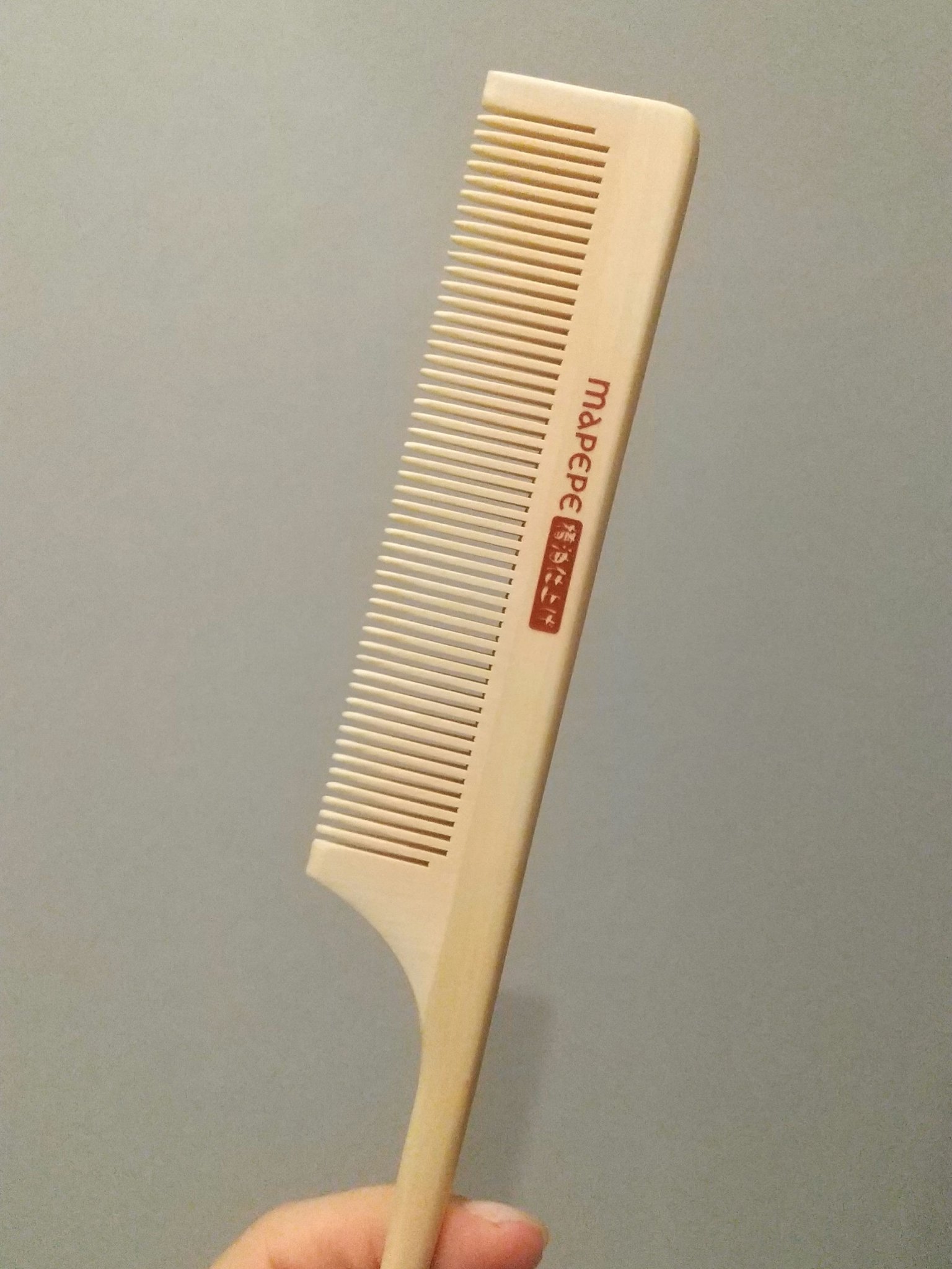 小つげ櫛/マペペ/ヘアコームを使ったクチコミ（2枚目）