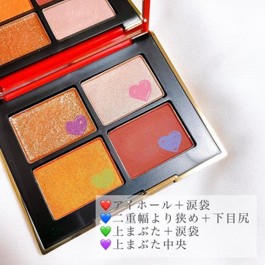 クワッドアイシャドー/NARS/アイシャドウパレットを使ったクチコミ（3枚目）