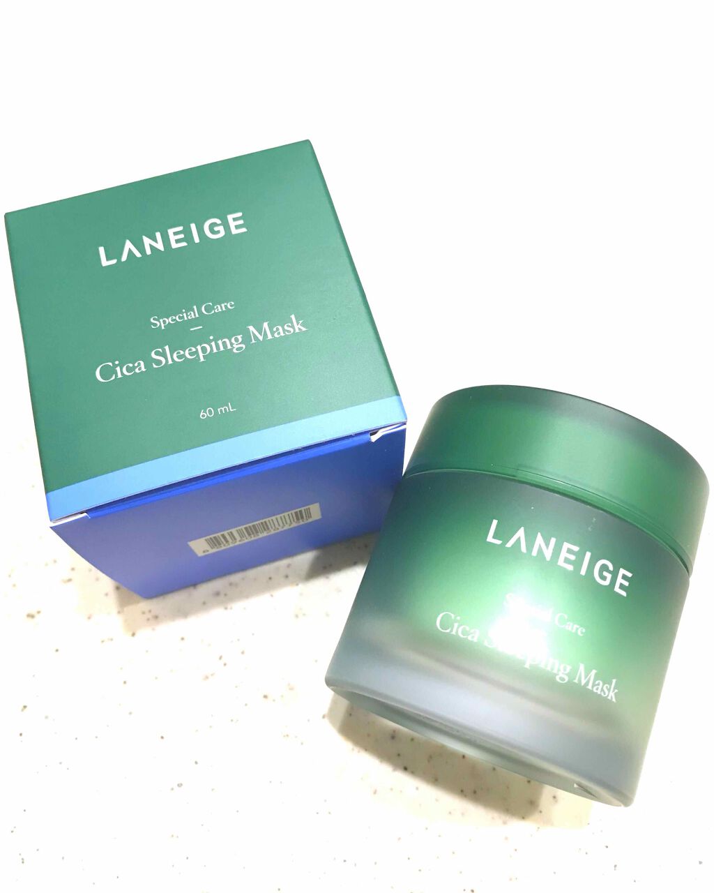 シカスリーピングマスク/LANEIGE/フェイスクリームを使ったクチコミ（2枚目）