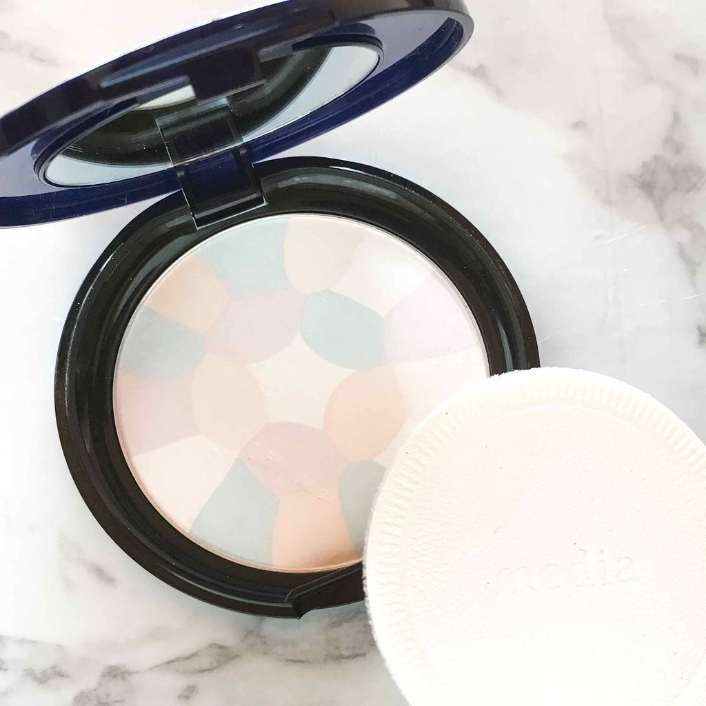 ブライトアップパウダー/media/プレストパウダーを使ったクチコミ(1枚目)