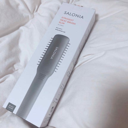 ストレートヒートブラシ スリム /SALONIA/ヒートブラシを使ったクチコミ(1枚目)