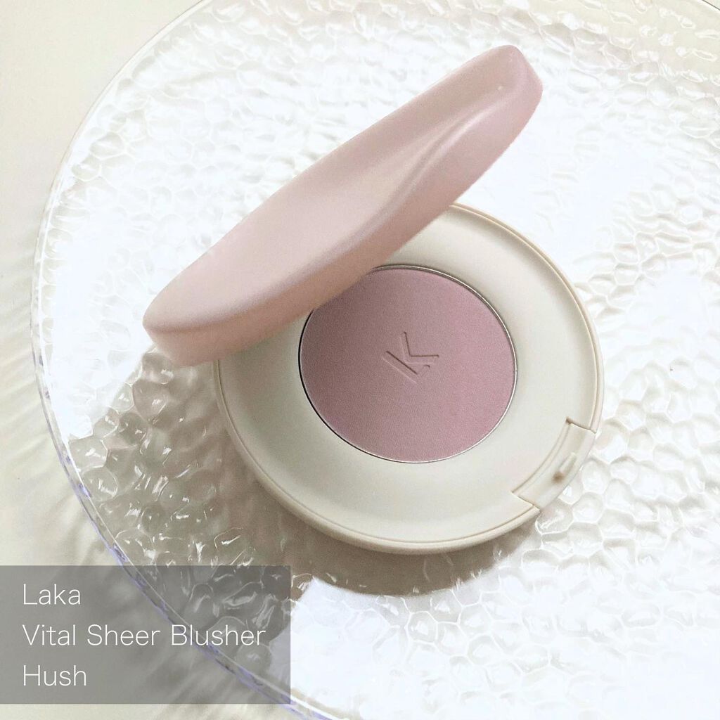 バイタルシアーブラッシャー/Laka/パウダーチークを使ったクチコミ(2枚目)