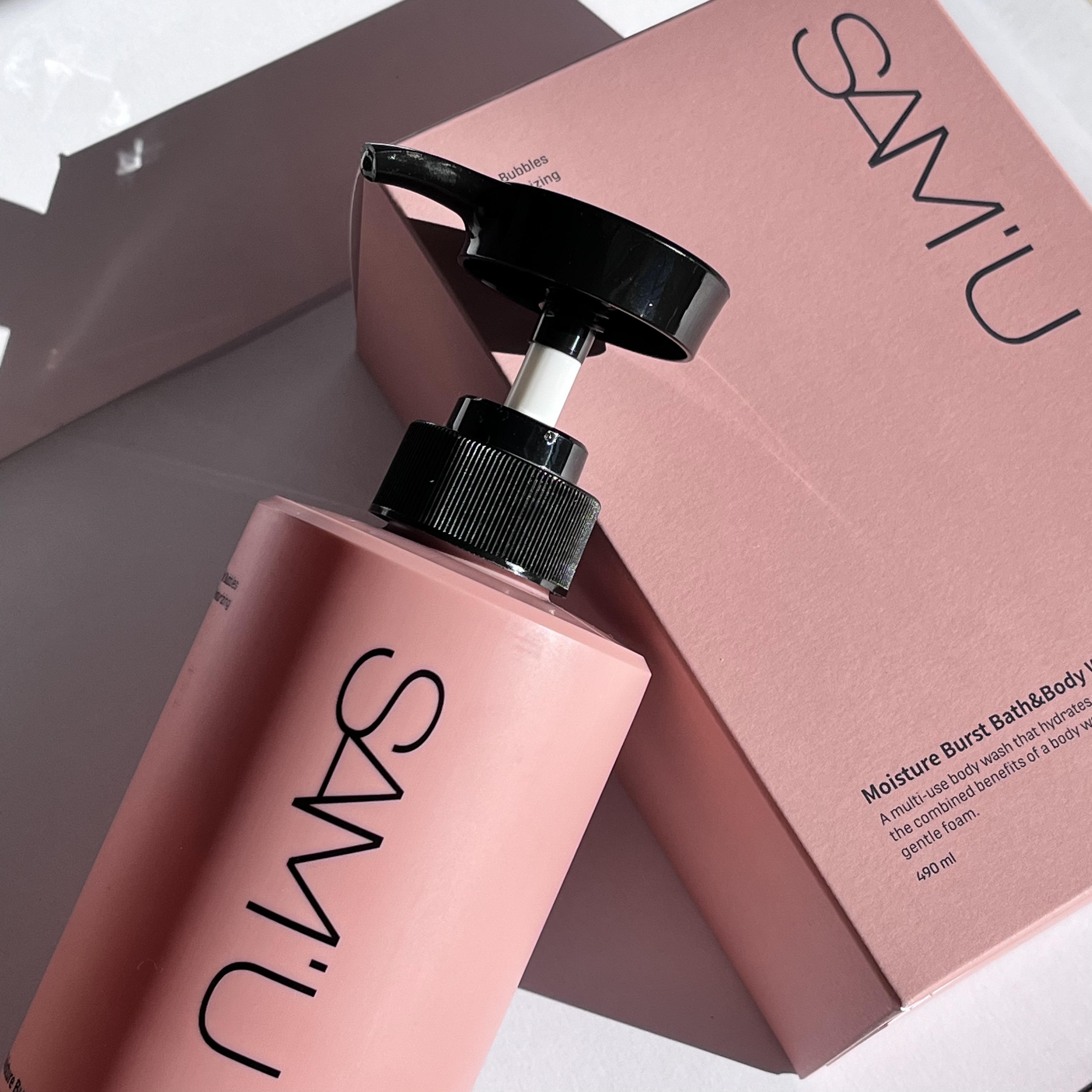 モイスチャーバーストバス＆ボディウォッシュ/SAM'U/ボディソープを使ったクチコミ（1枚目）