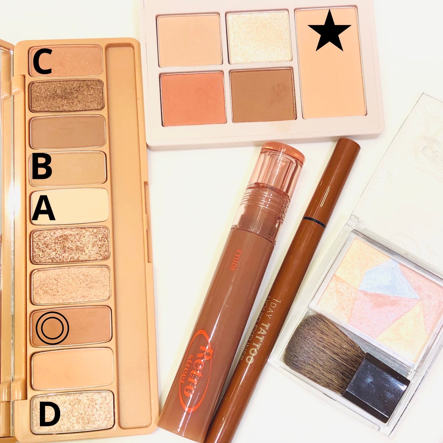 プレイカラー アイシャドウ/ETUDE/アイシャドウパレットを使ったクチコミ(2枚目)