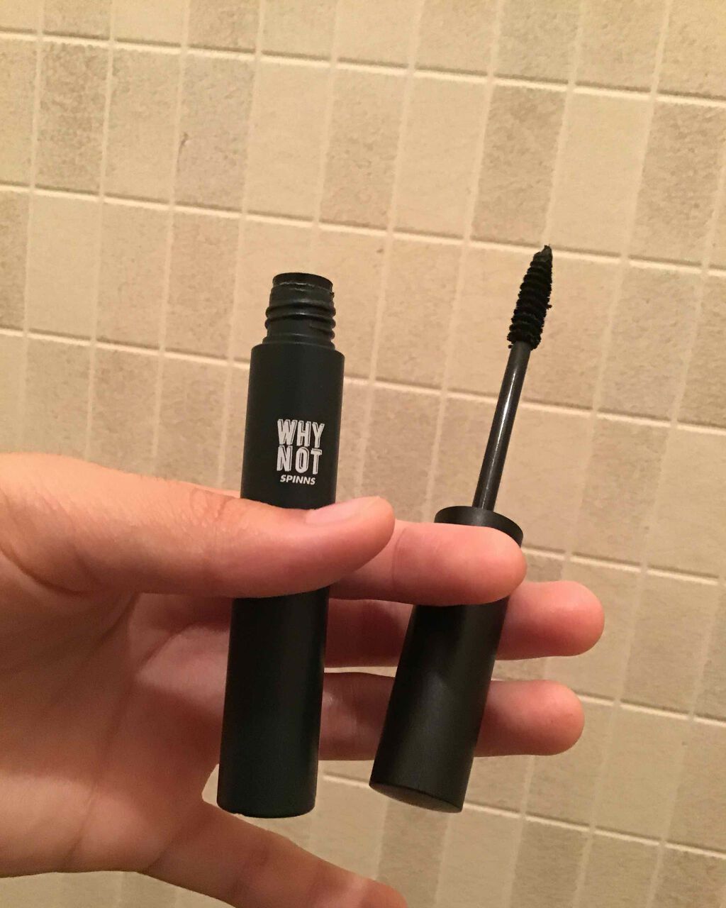 WHY NOT SPINNS マスカラ/DAISO/マスカラを使ったクチコミ(1枚目)