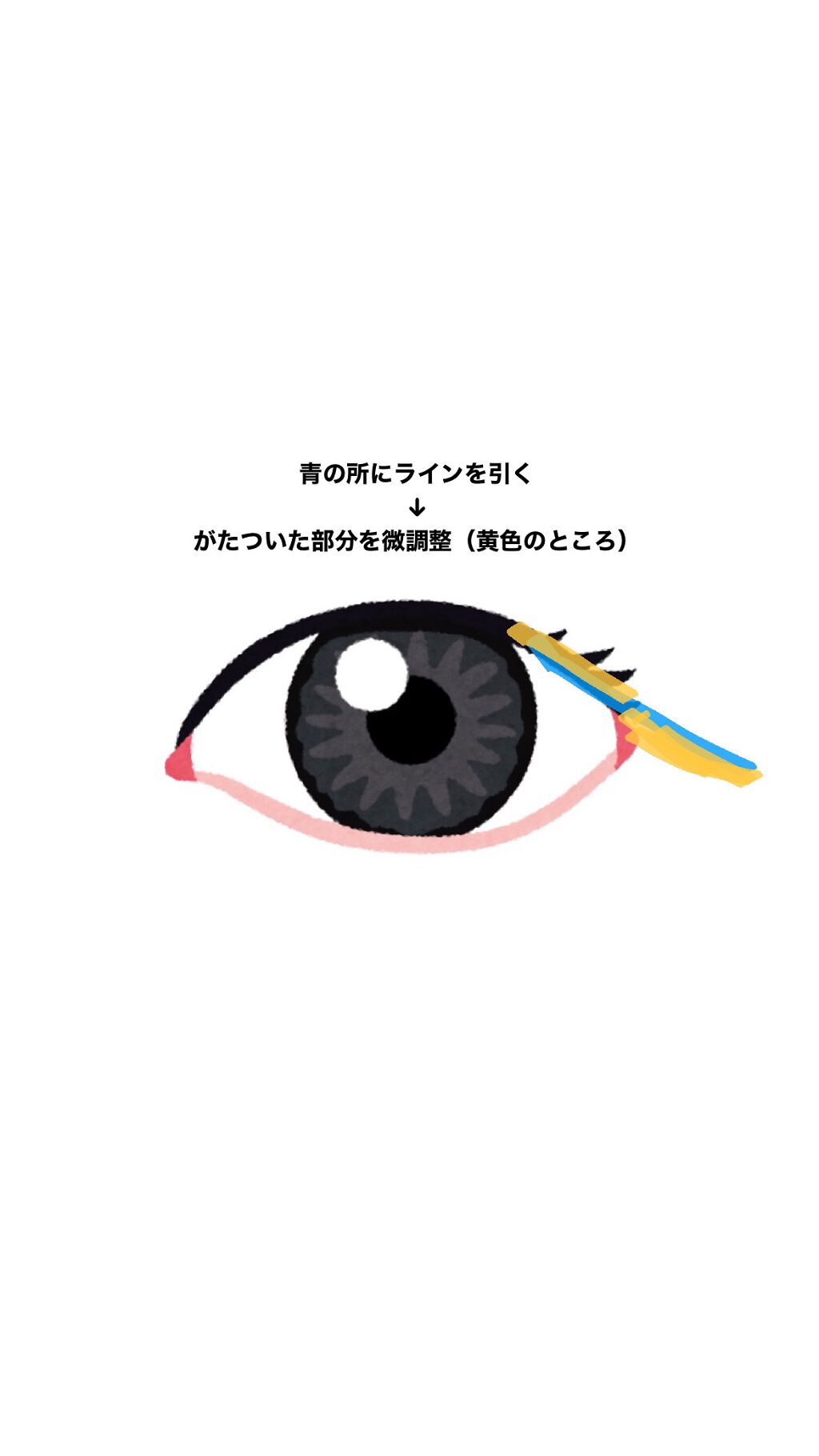 極細アイライナーEX/CEZANNE/リキッドアイライナーを使ったクチコミ（2枚目）