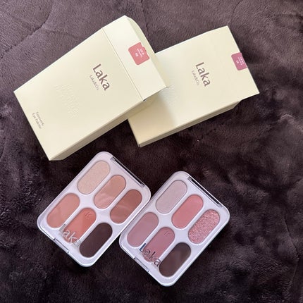 フォーエバー6アイパレット/Laka/アイシャドウパレットを使ったクチコミ(2枚目)