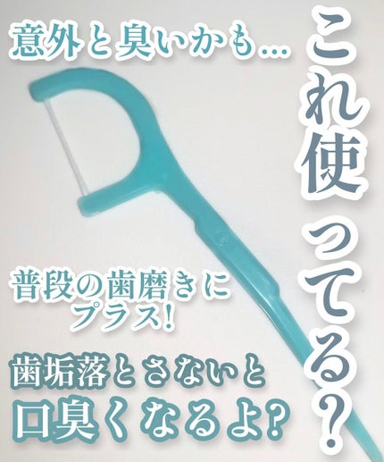 糸つきようじ/DAISO/その他オーラルケアを使ったクチコミ(1枚目)