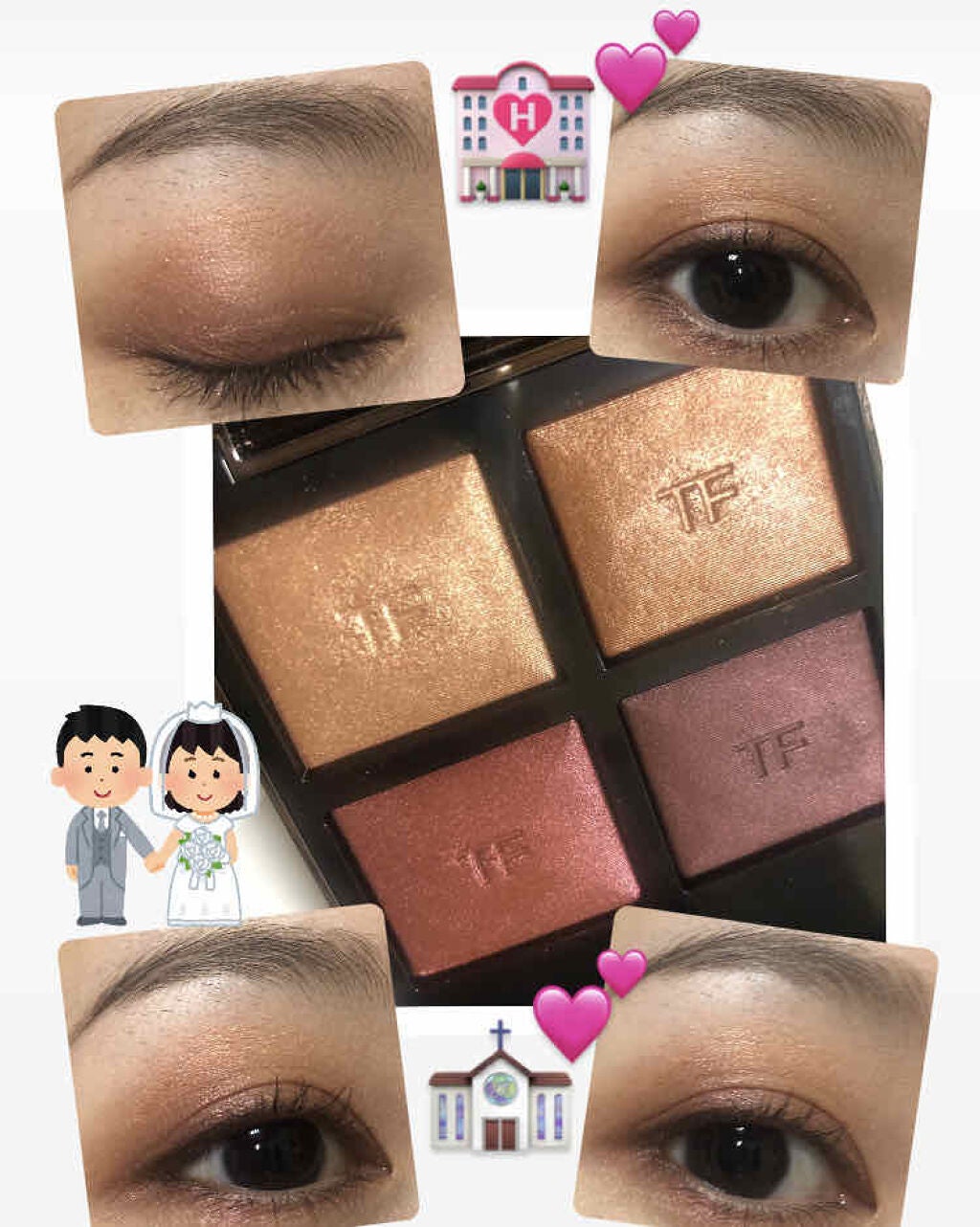 アイ カラー クォード/TOM FORD BEAUTY/アイシャドウパレットを使ったクチコミ(1枚目)