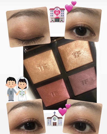 アイ カラー クォード/TOM FORD BEAUTY/アイシャドウパレットを使ったクチコミ(1枚目)