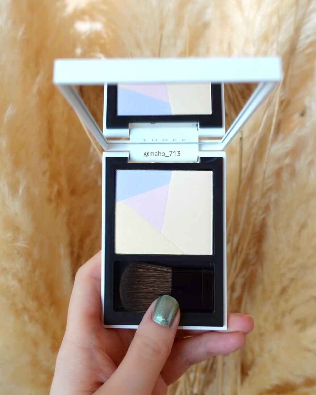 ニューセンセーションズ PPP/THREE/プレストパウダーを使ったクチコミ（3枚目）