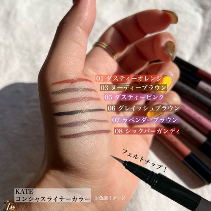 デザイニングブラウンアイズ/KATE/アイシャドウパレットを使ったクチコミ(10枚目)