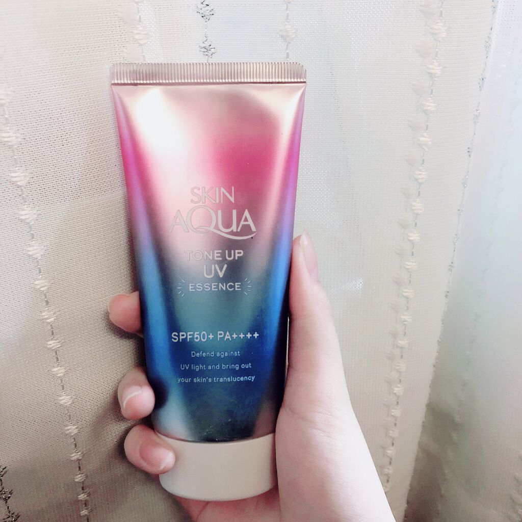 スキンアクア トーンアップUVエッセンス/スキンアクア/日焼け止めクリームを使ったクチコミ(1枚目)