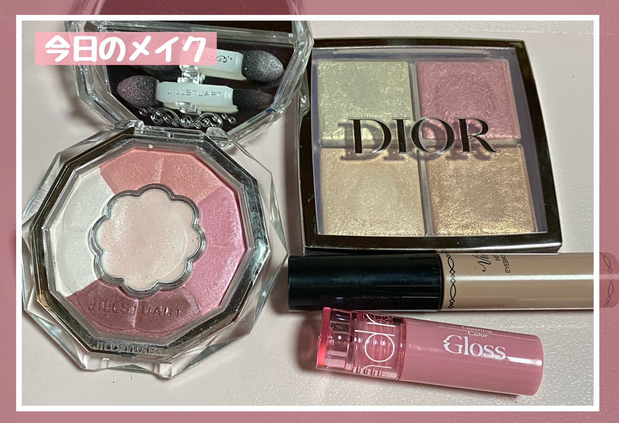 ジルスチュアート クリスタルブルーム ブルームクチュール アイズ/JILL STUART/アイシャドウパレットを使ったクチコミ（1枚目）