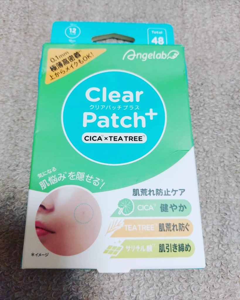 CICAティーツリークリアパッチ+/Angelab/にきびパッチを使ったクチコミ（1枚目）
