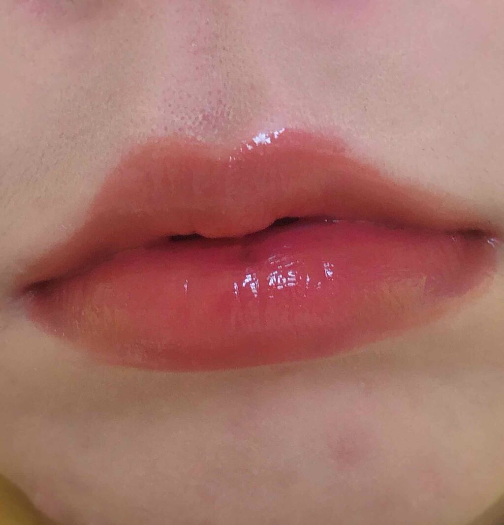 つやぷるリップR/b idol/口紅を使ったクチコミ（3枚目）