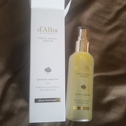 ダルバ ホワイトトリュフファーストスプレーセラム/ダルバ/ミスト状化粧水を使ったクチコミ(2枚目)