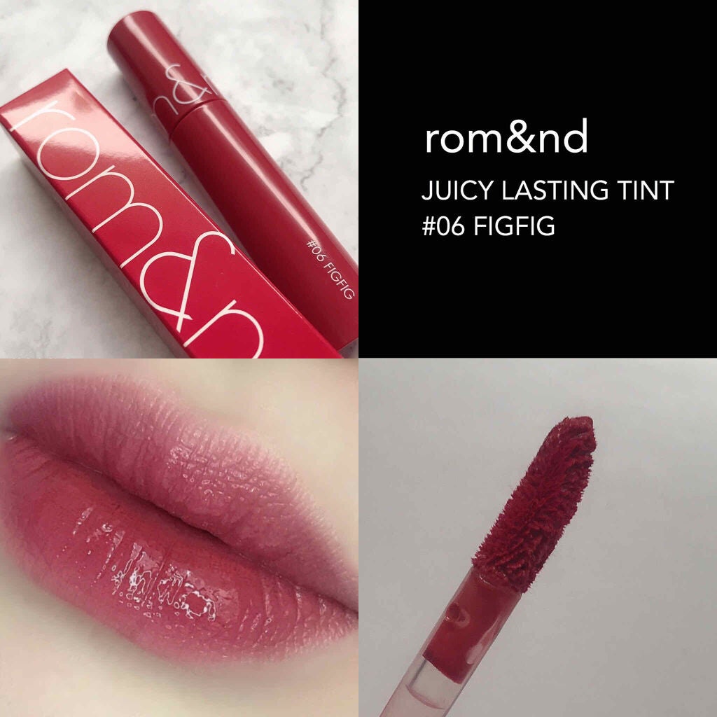 ジューシーラスティングティント/rom&nd/リップティントを使ったクチコミ(1枚目)