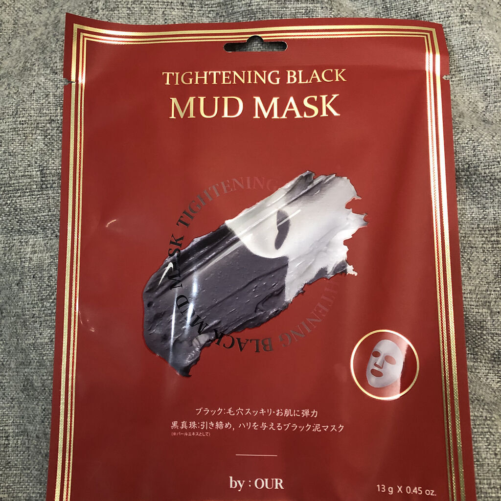 タイトニングブラック マッドマスク/by : OUR/シートマスク・パックを使ったクチコミ（1枚目）