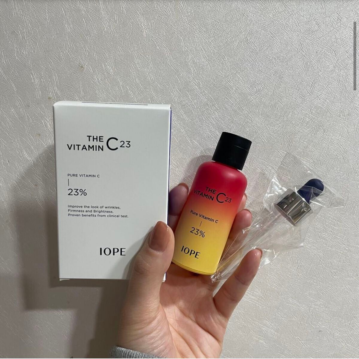 ザビタミンC23/IOPE/美容液を使ったクチコミ(1枚目)