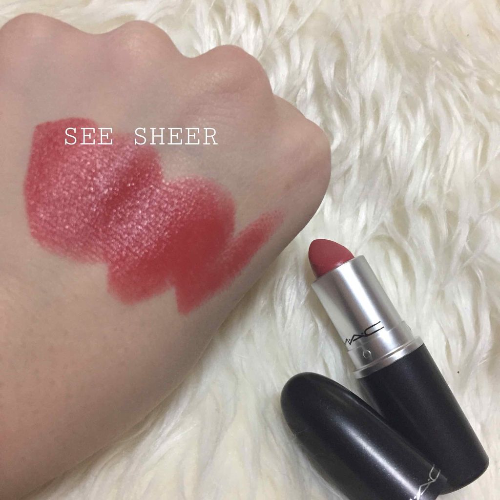 リップスティック/M・A・C/口紅を使ったクチコミ(1枚目)