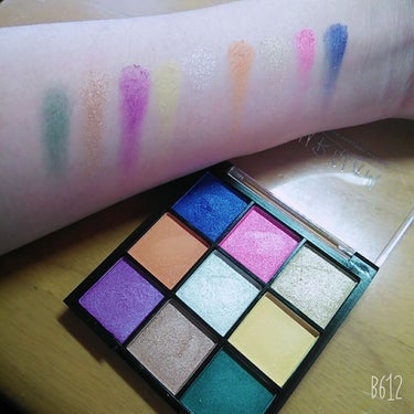 UR GLAM　BLOOMING EYE COLOR PALETTE/U R GLAM/アイシャドウパレットを使ったクチコミ（1枚目）