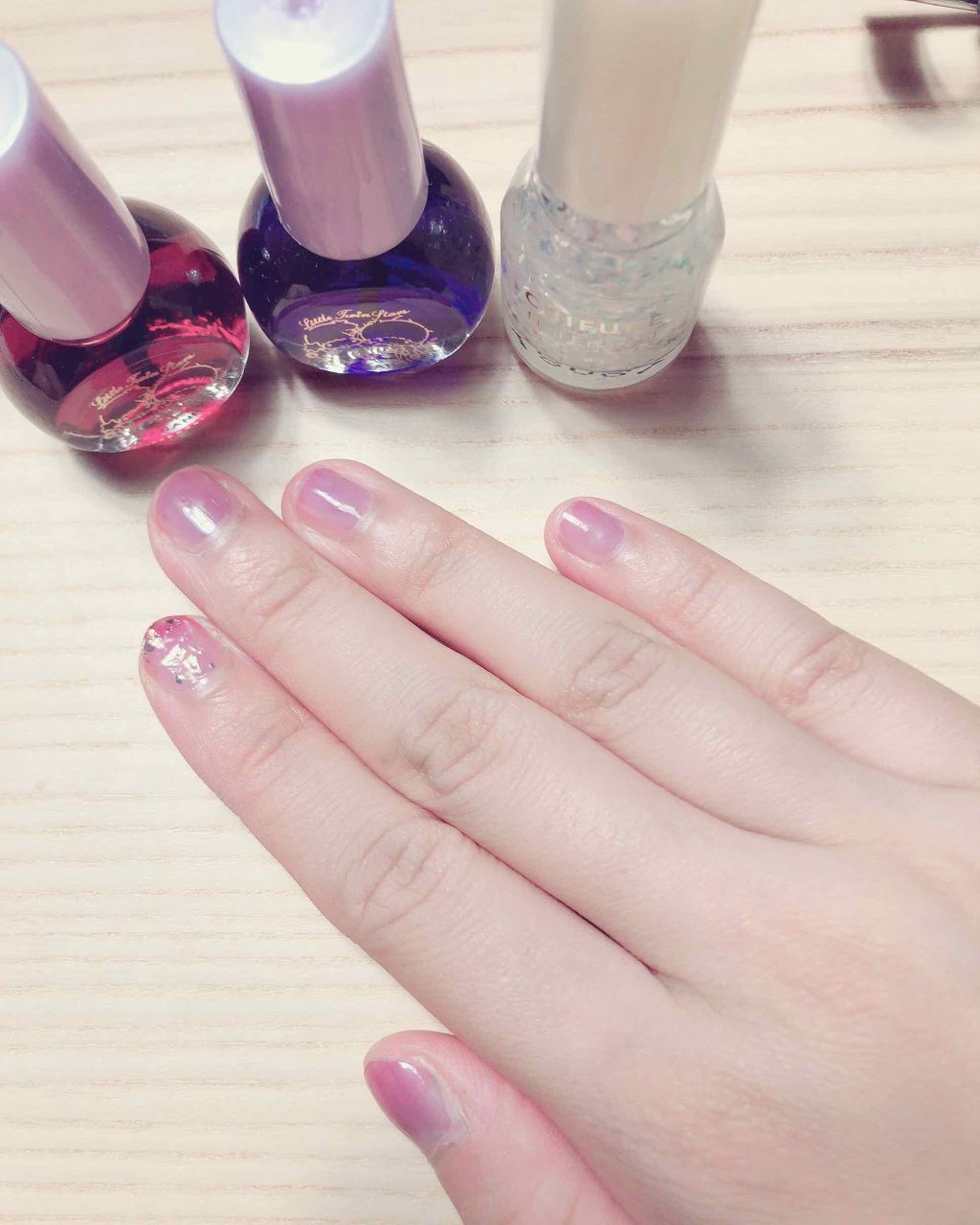 サンリオネイル/DAISO/マニキュアを使ったクチコミ（1枚目）
