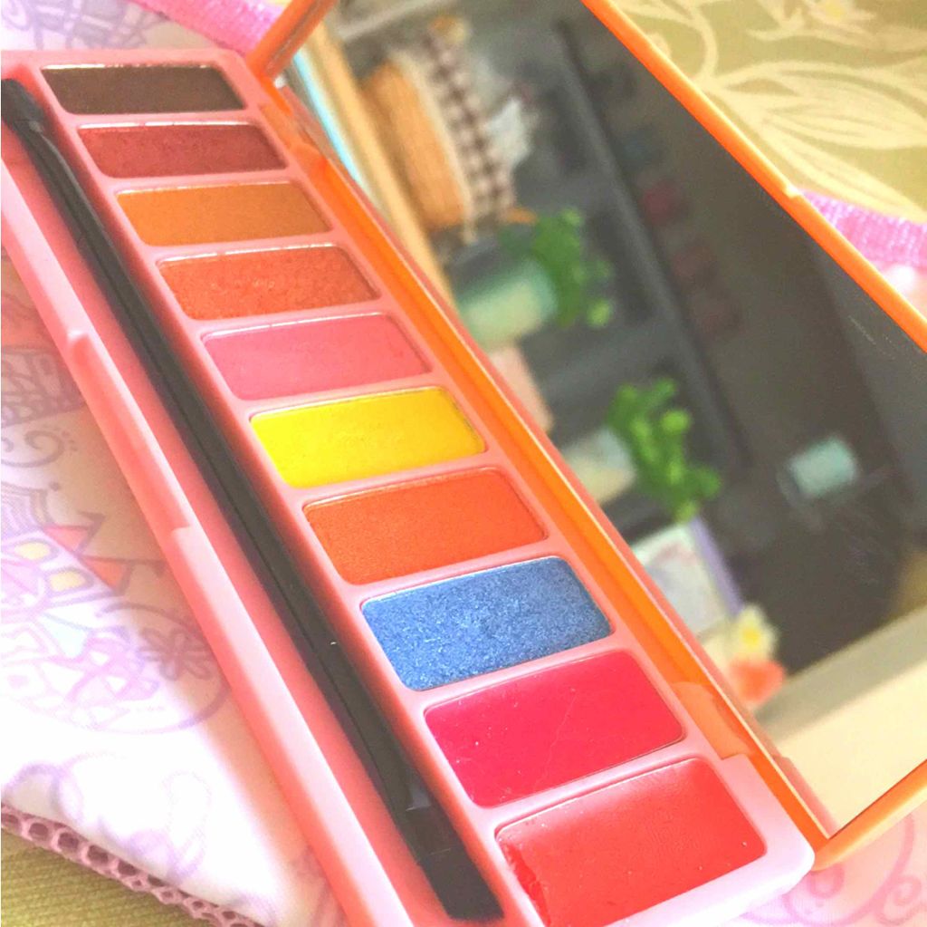 UR GLAM　POWDER EYESHADOW/U R GLAM/単色アイシャドウを使ったクチコミ（2枚目）