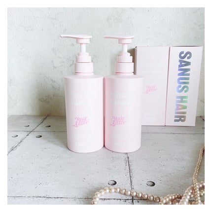 GLOSSY COAT SHAMPOO / TREATMENT/SANUS HAIR FILTER/市販シャンプーを使ったクチコミ(1枚目)