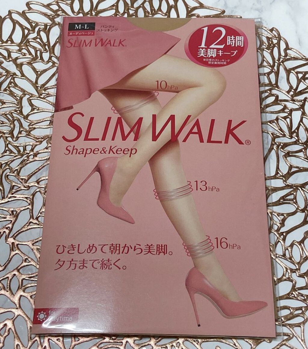 Shape＆Keep/SLIMWALK/着圧ソックス・レギンスを使ったクチコミ（1枚目）