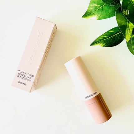 ヴィーガンナチュラルカバースティックファンデーション/DERMASHARE/その他ファンデーションを使ったクチコミ(1枚目)