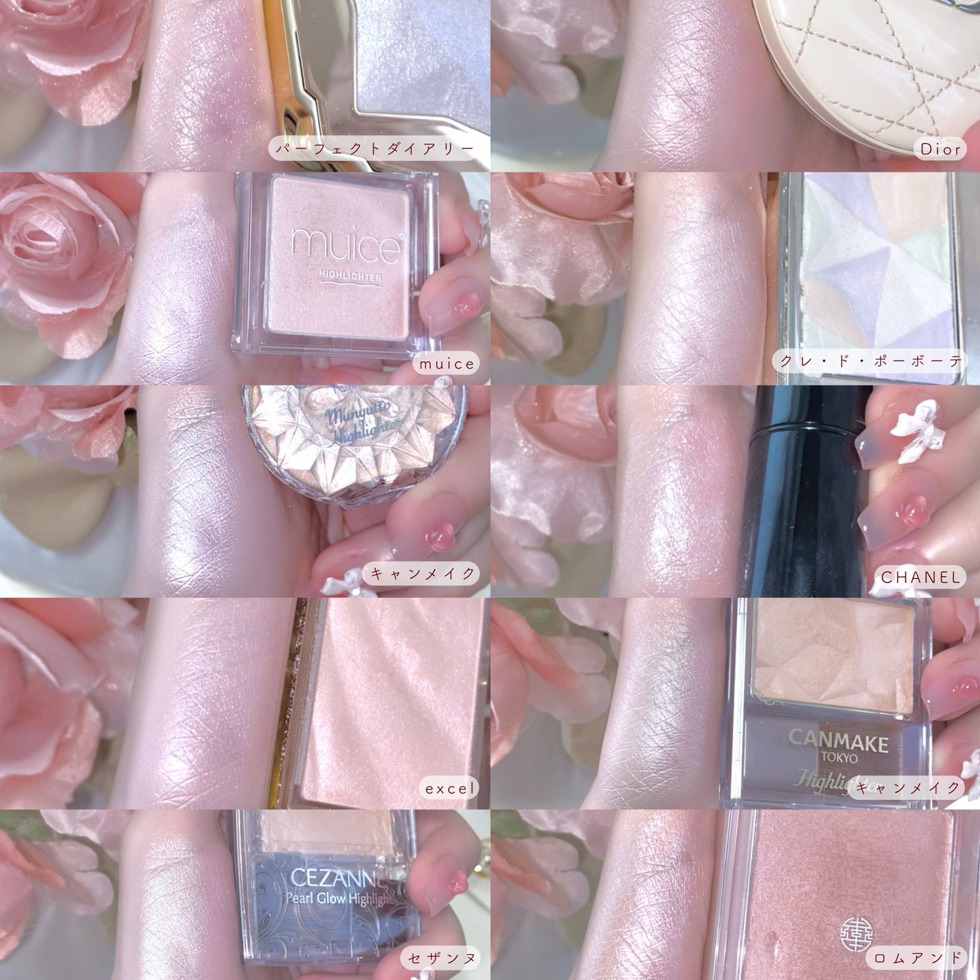 パールグロウハイライト/CEZANNE/パウダーハイライトを使ったクチコミ(2枚目)