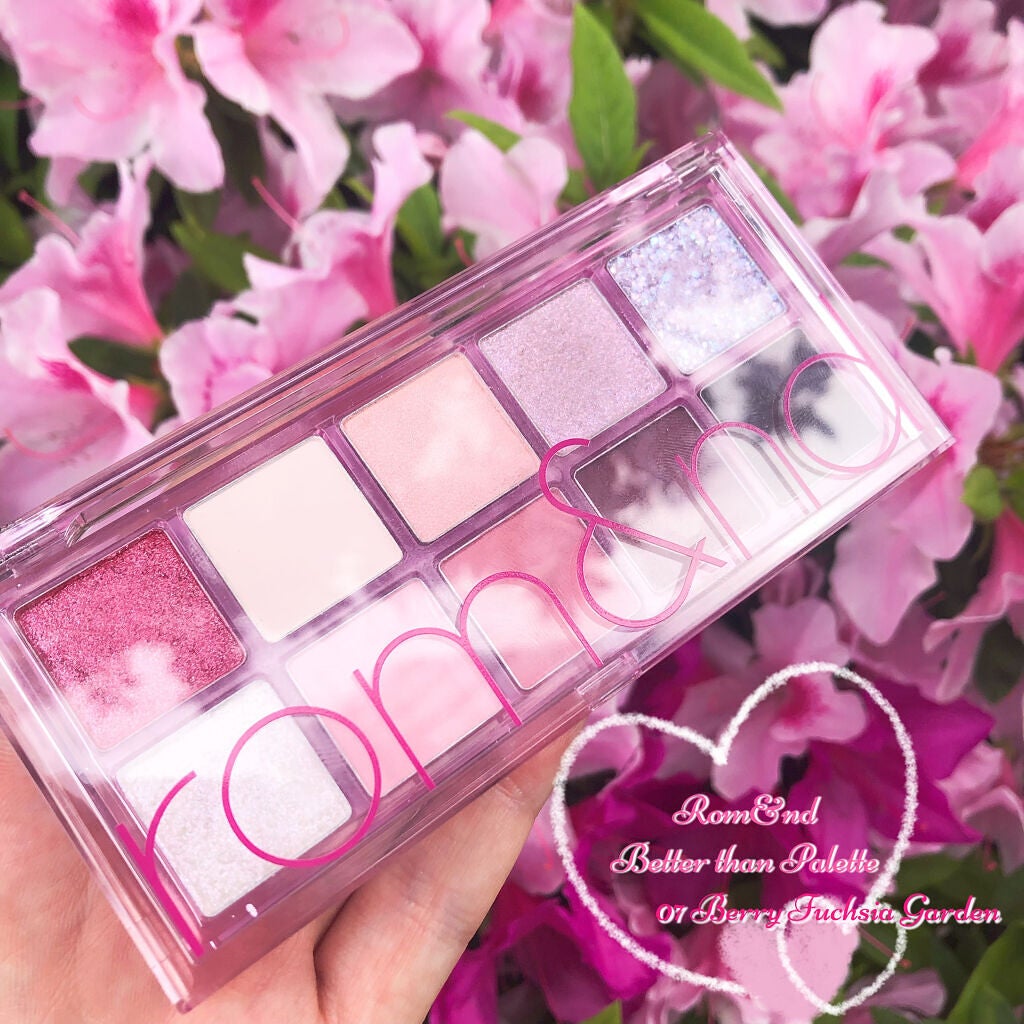 ベターザンパレット/rom&nd/アイシャドウパレットを使ったクチコミ(1枚目)