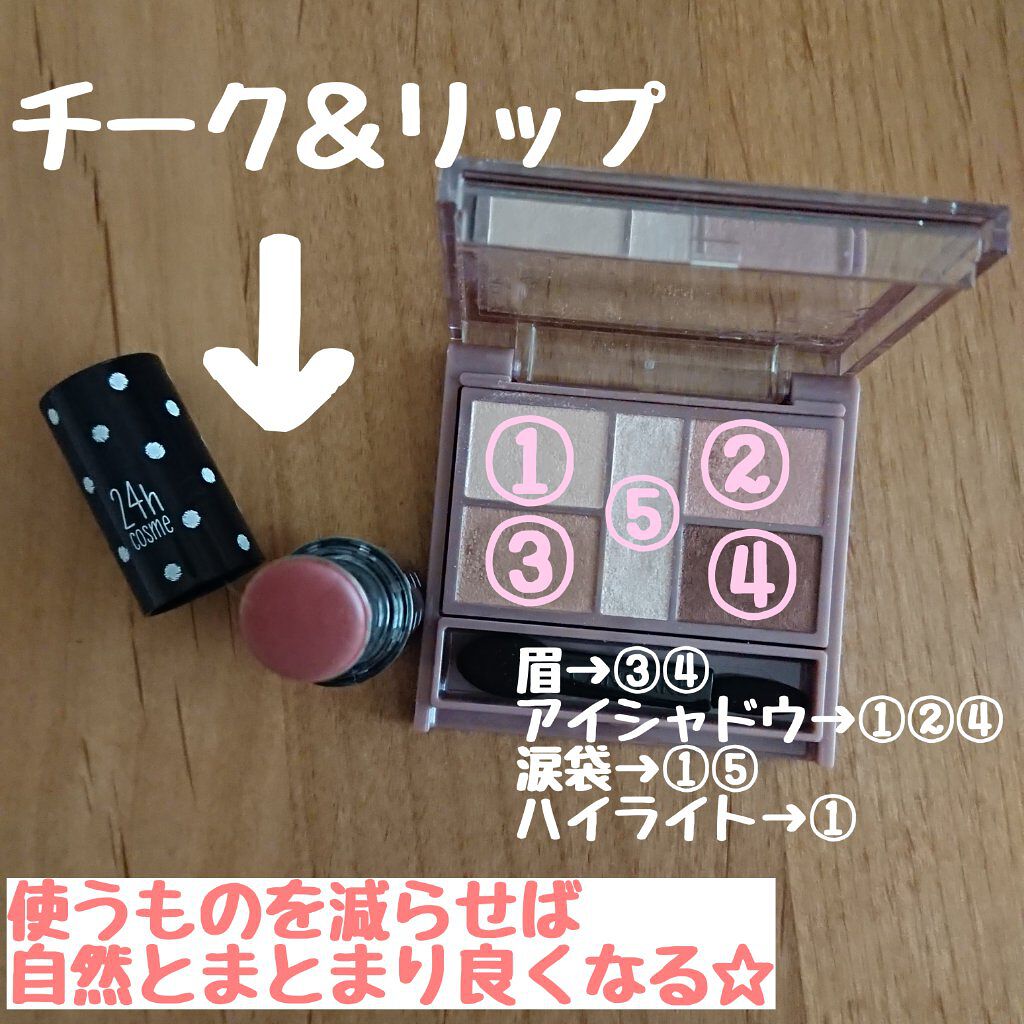 24 ミネラルスティックカラー/24h cosme/口紅を使ったクチコミ（3枚目）