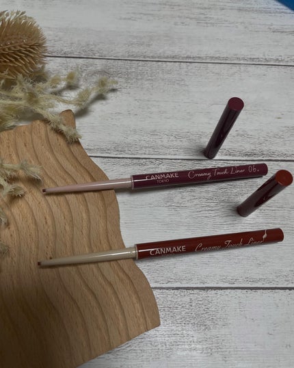 ぱすかる on LIPS 「CANMAKEクリーミータッチライナー05ビターキャラメルクリ..」(4枚目)
