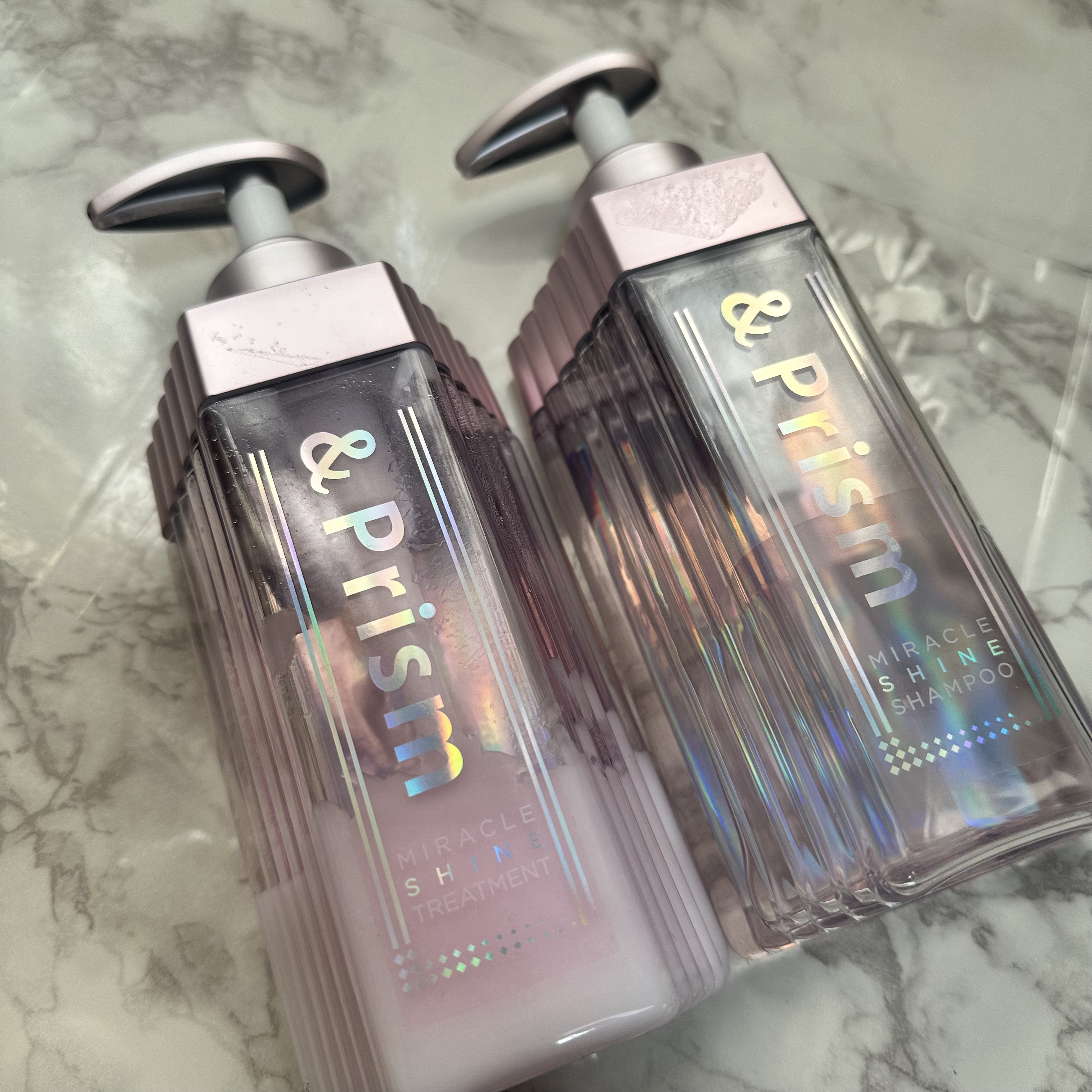 ミラクル シャイン シャンプー/ヘアトリートメント/&Prism/市販シャンプーを使ったクチコミ（1枚目）